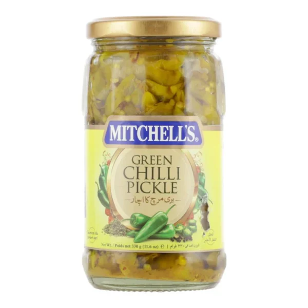 Mitchells Green Chilli Pickle 330gm
