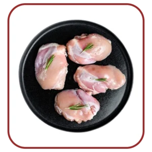 Raw Chicken Thigh Pieces 1kg