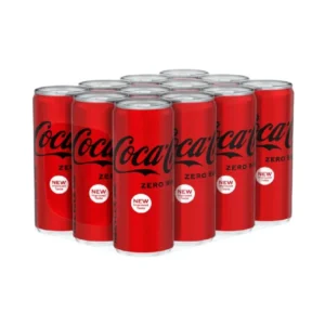 Coke Zero Slim Tin 250ml-Carton