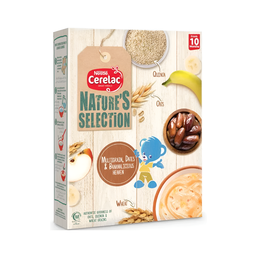 Nestle Cerelac Dates Bananalicious & Heaven 175Gm